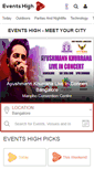 Mobile Screenshot of eventshigh.com